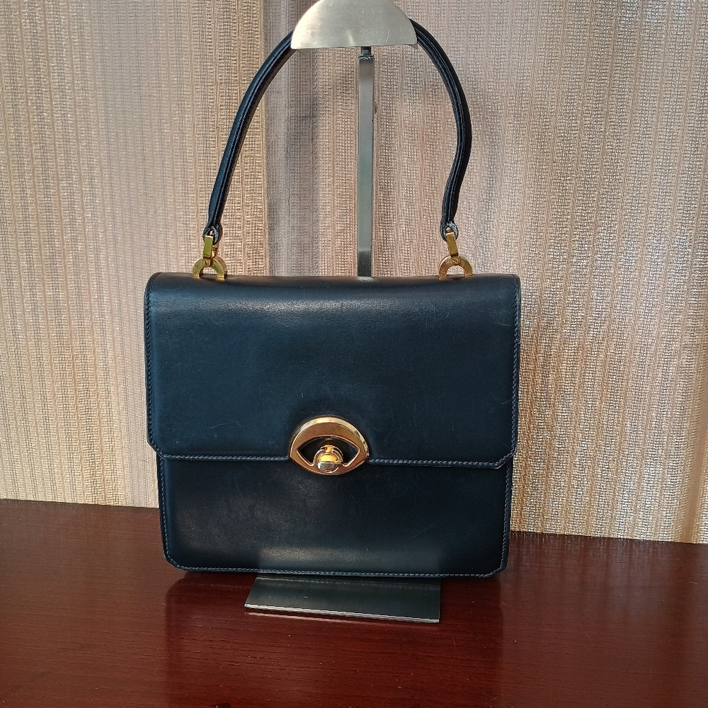 Gucci Vintage Leather Handbag